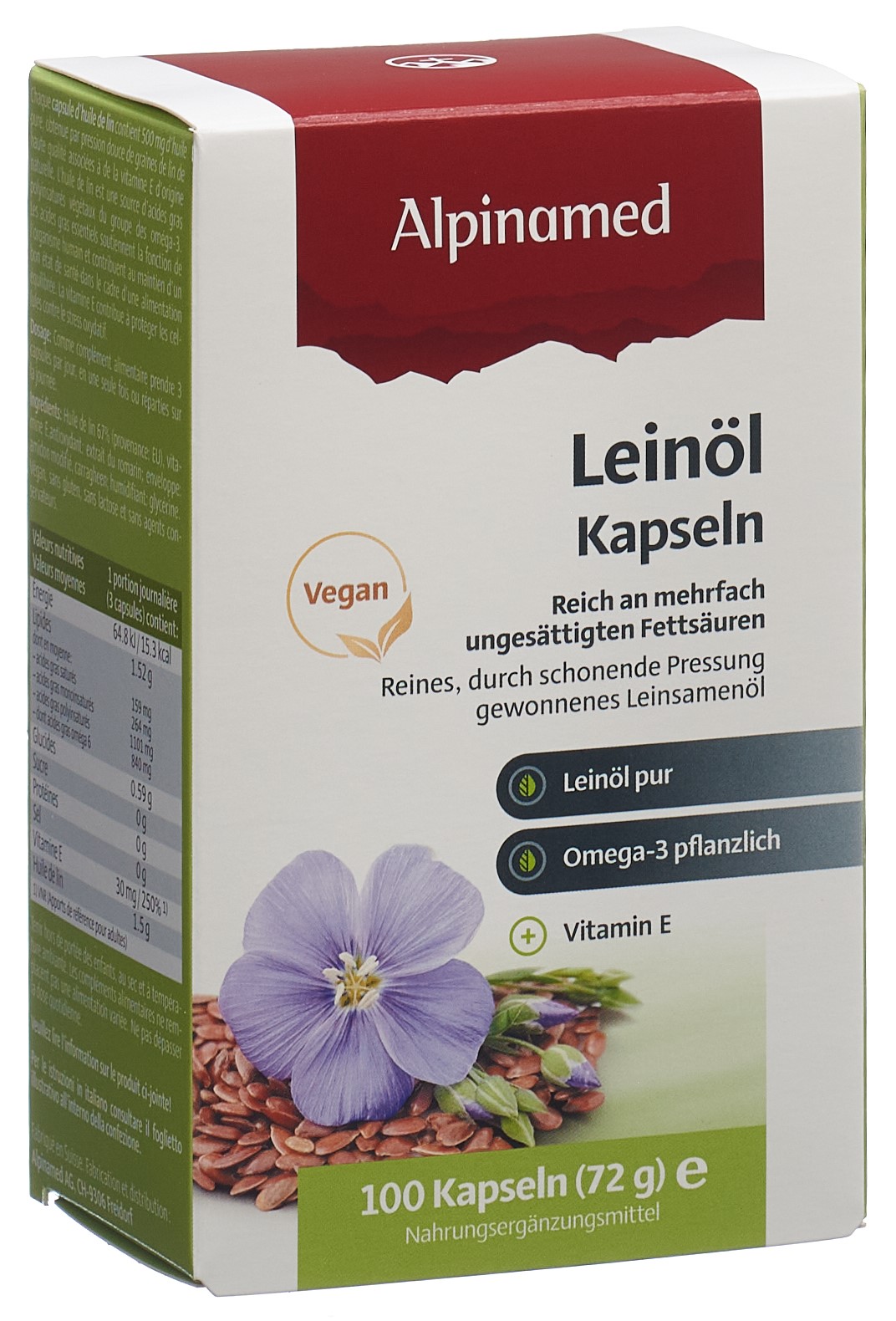 ALPINAMED Leinöl Weichkaps