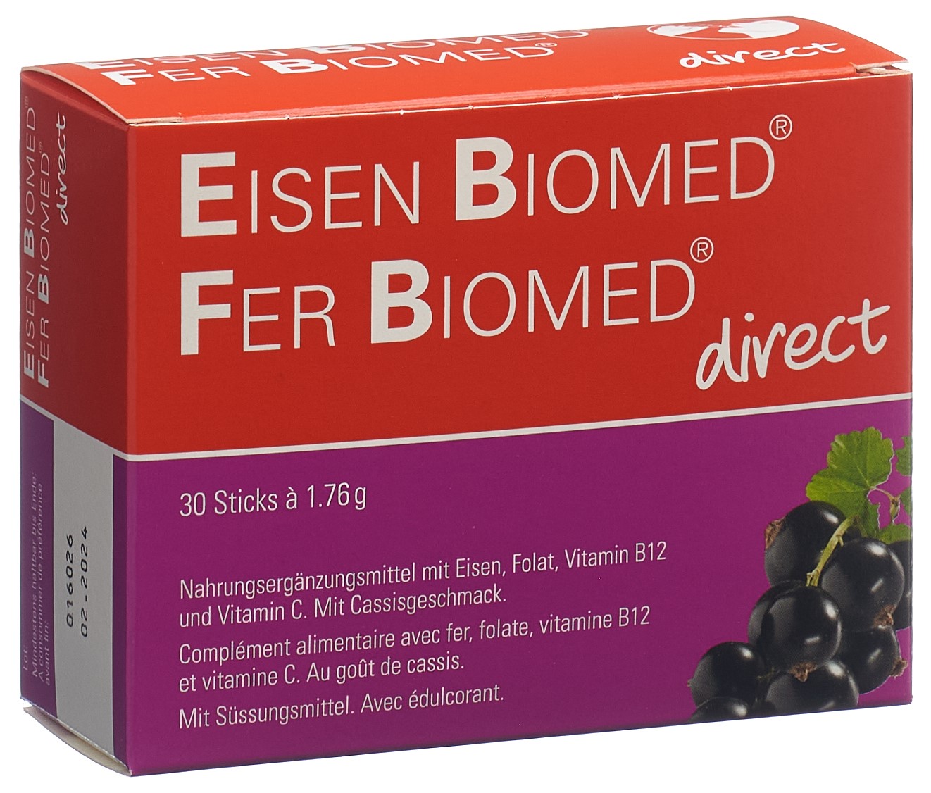 Eisen Biomed direct Granulat Sticks