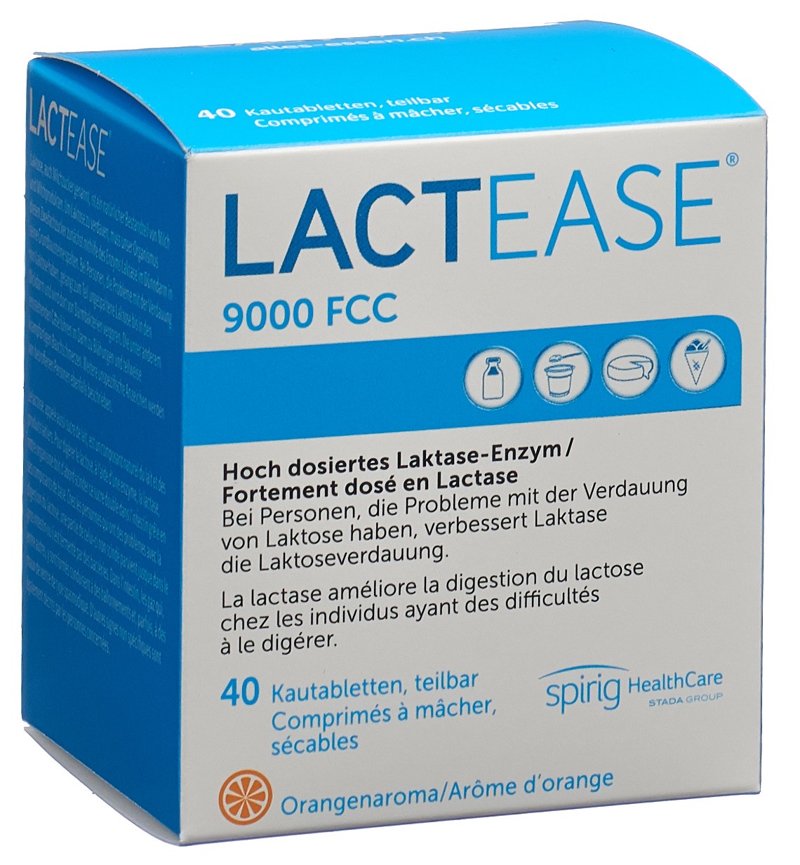 Lactease 9000 FCC Kautablette teilbar