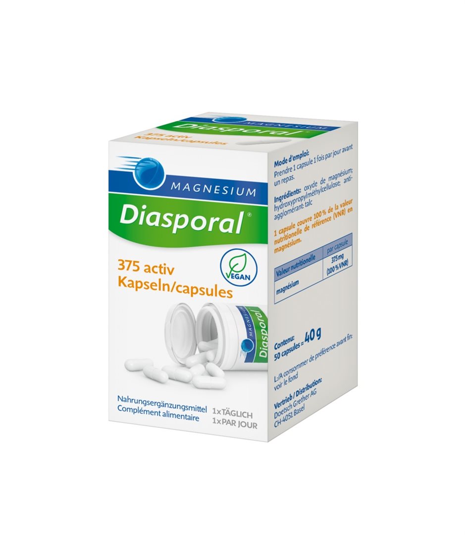 Magnesium Diasporal Activ Kapsel
