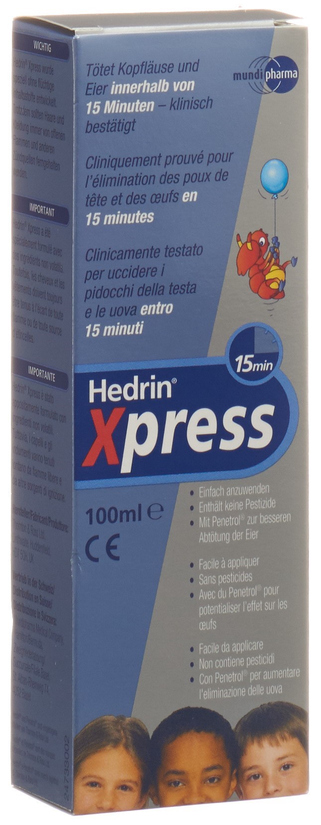Hedrin Xpress Gel