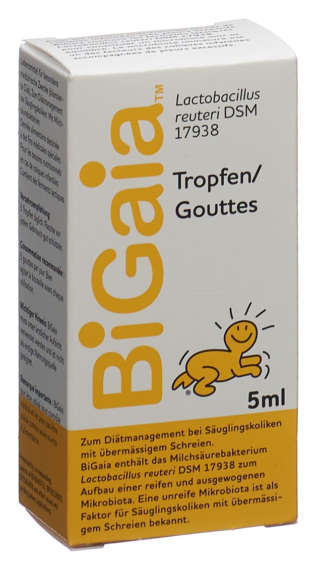 BiGaia Tropfen mit Lactobacillus reuteri