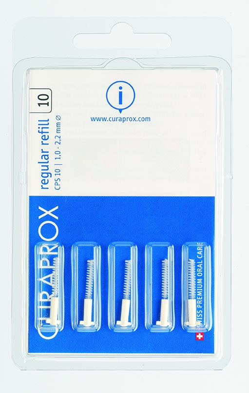 Curaprox CPS 10 Regular Interdentalbürste weiss
