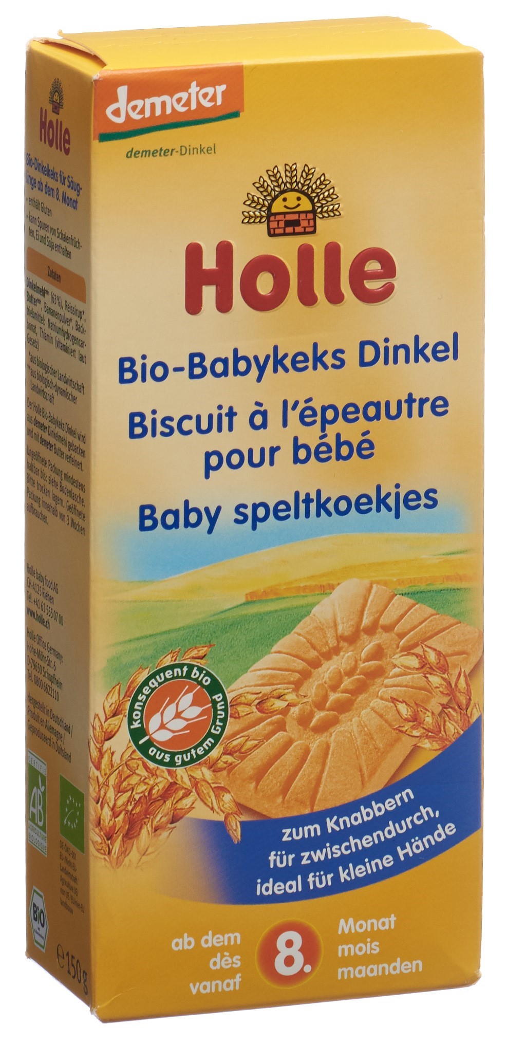 Holle Babykeks Dinkel Bio