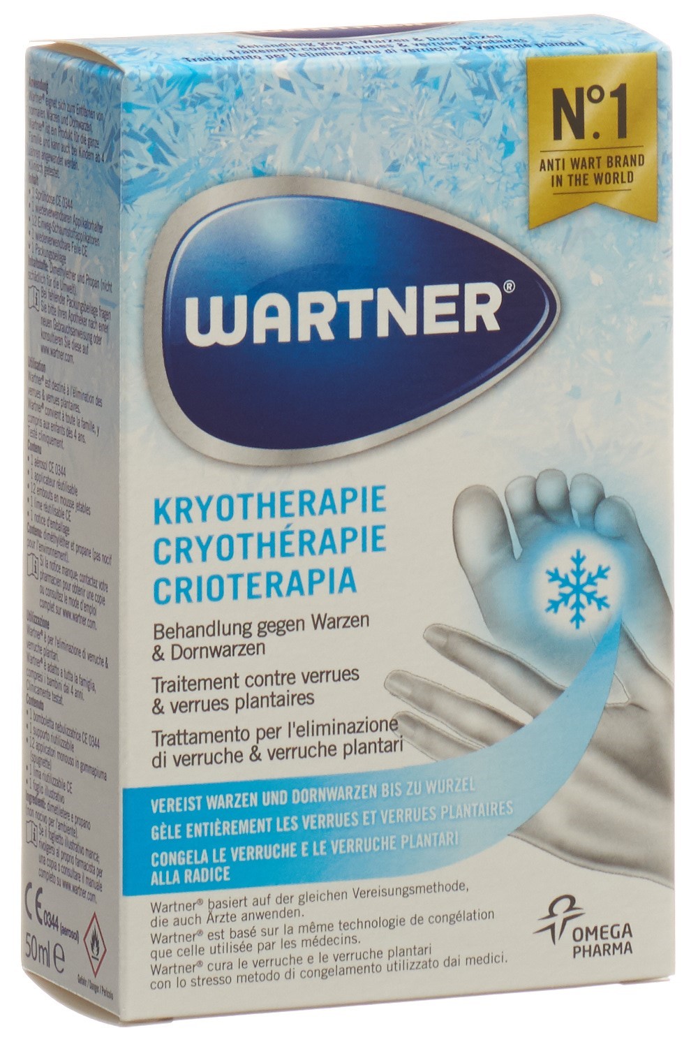 Wartner Kryotherapie Warzen + Dornwarzen