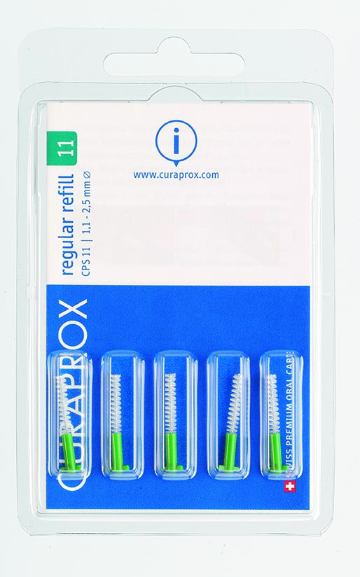 Curaprox CPS 11 Regular Interdentalbürste grün