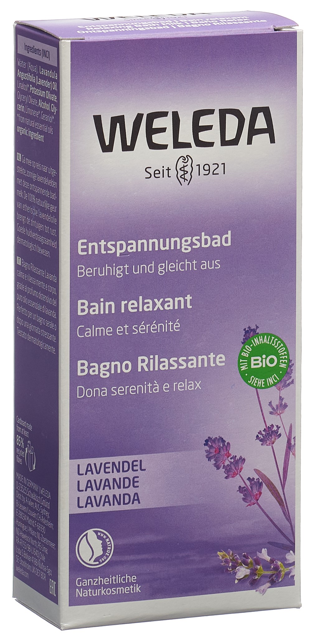 WELEDA Entspannungsbad Lavendel