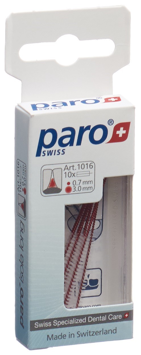 paro Isola Long 3 mm x-fein rot zylindrisch