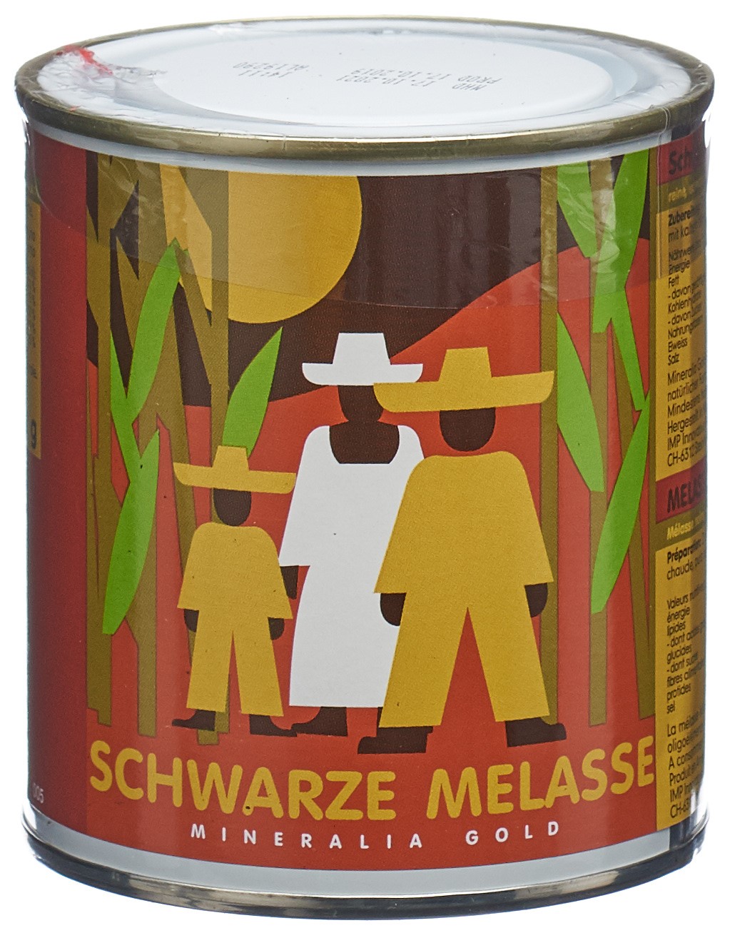 Mineralia Gold Schwarze Melasse