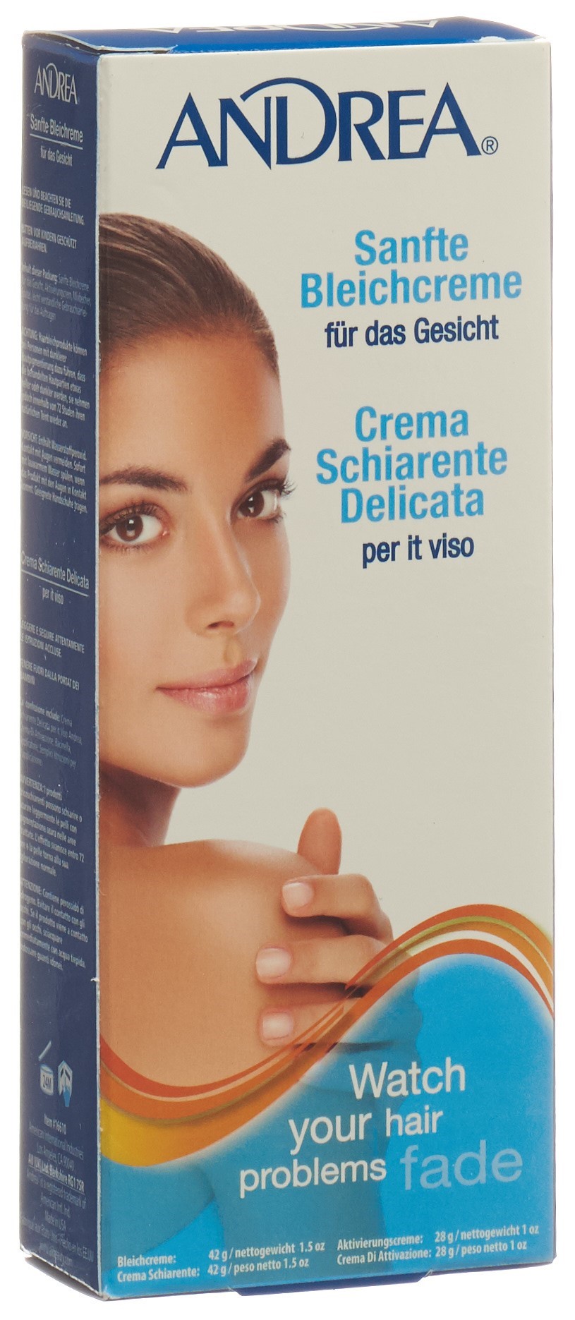 Andrea Andrea Creme bleach Gesicht