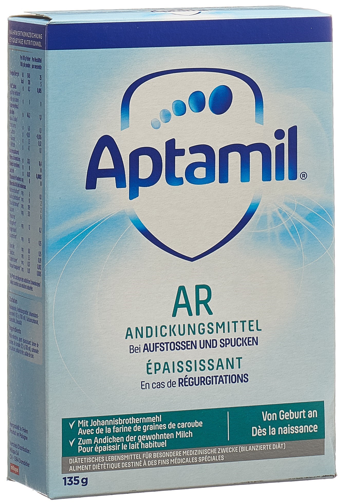 Aptamil AR Andickungsmittel