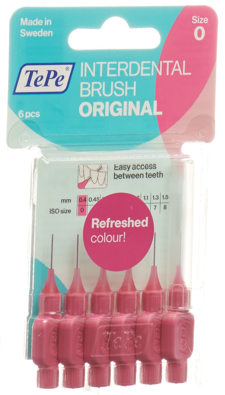 TePe Interdental Brush 0.4mm pink