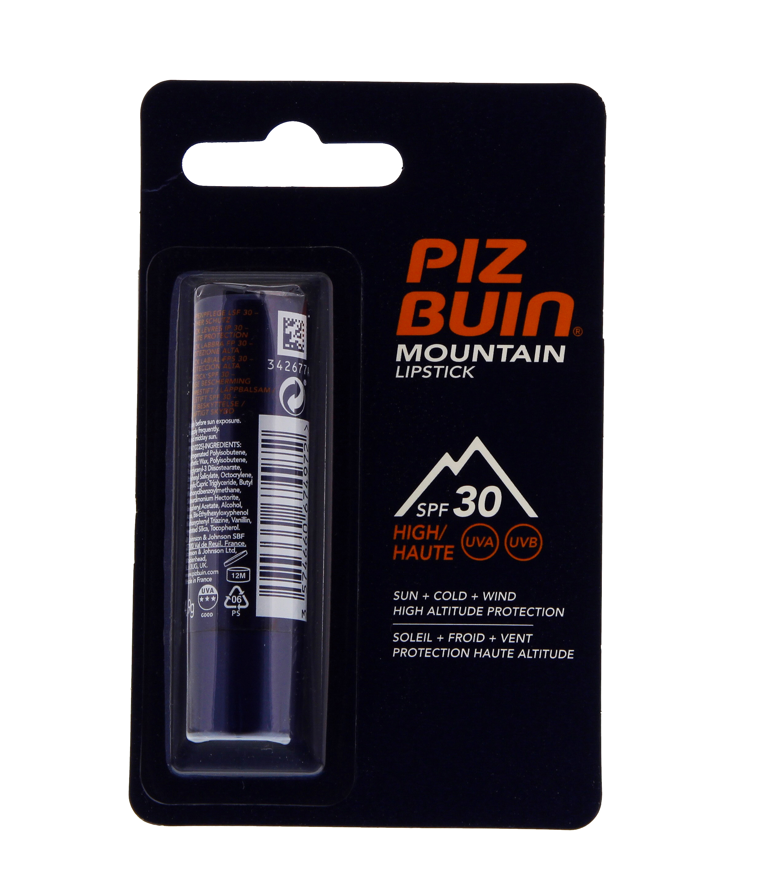 PIZ BUIN PIZ BUIN Mountain Sun Lipstick SPF 30