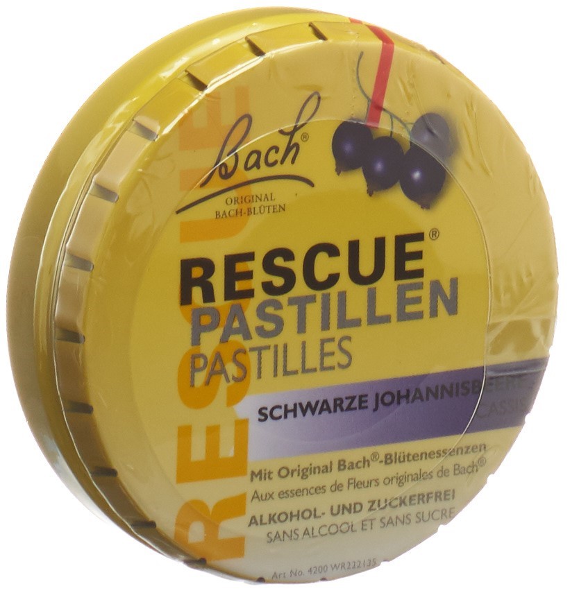 Bach Rescue Pastillen Blackcurrant