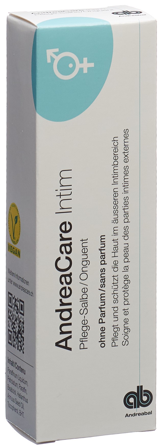 AndreaCare Intim Pflege Salbe ohne Parfum