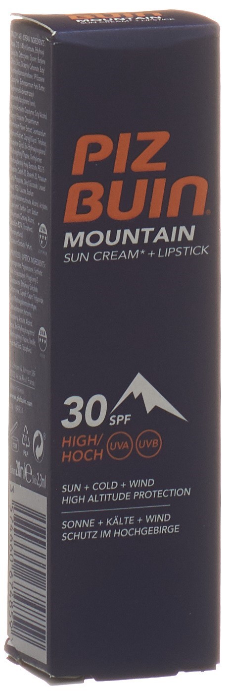 PIZ BUIN Mountain Combi SPF 30 Lipstick SPF 30