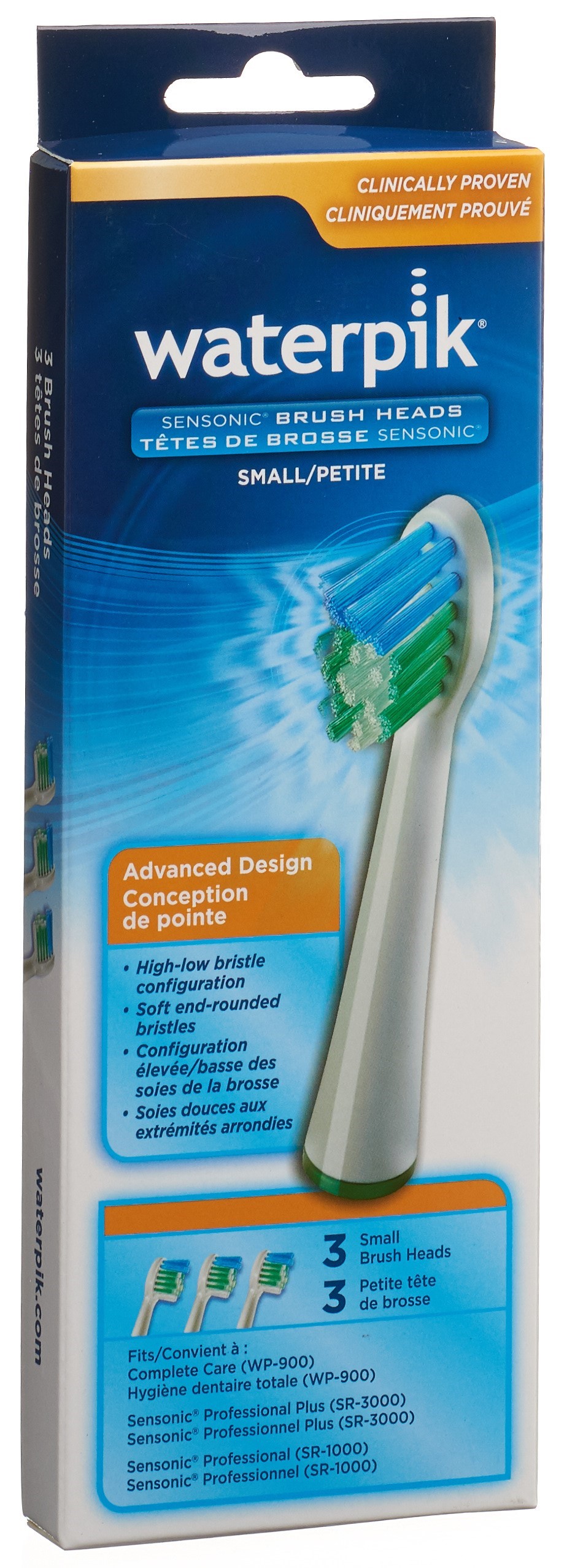 waterpik Aufsteckbürsten Small SRSB-3E