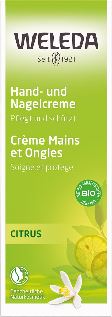 WELEDA Hand- und Nagelcreme Citrus