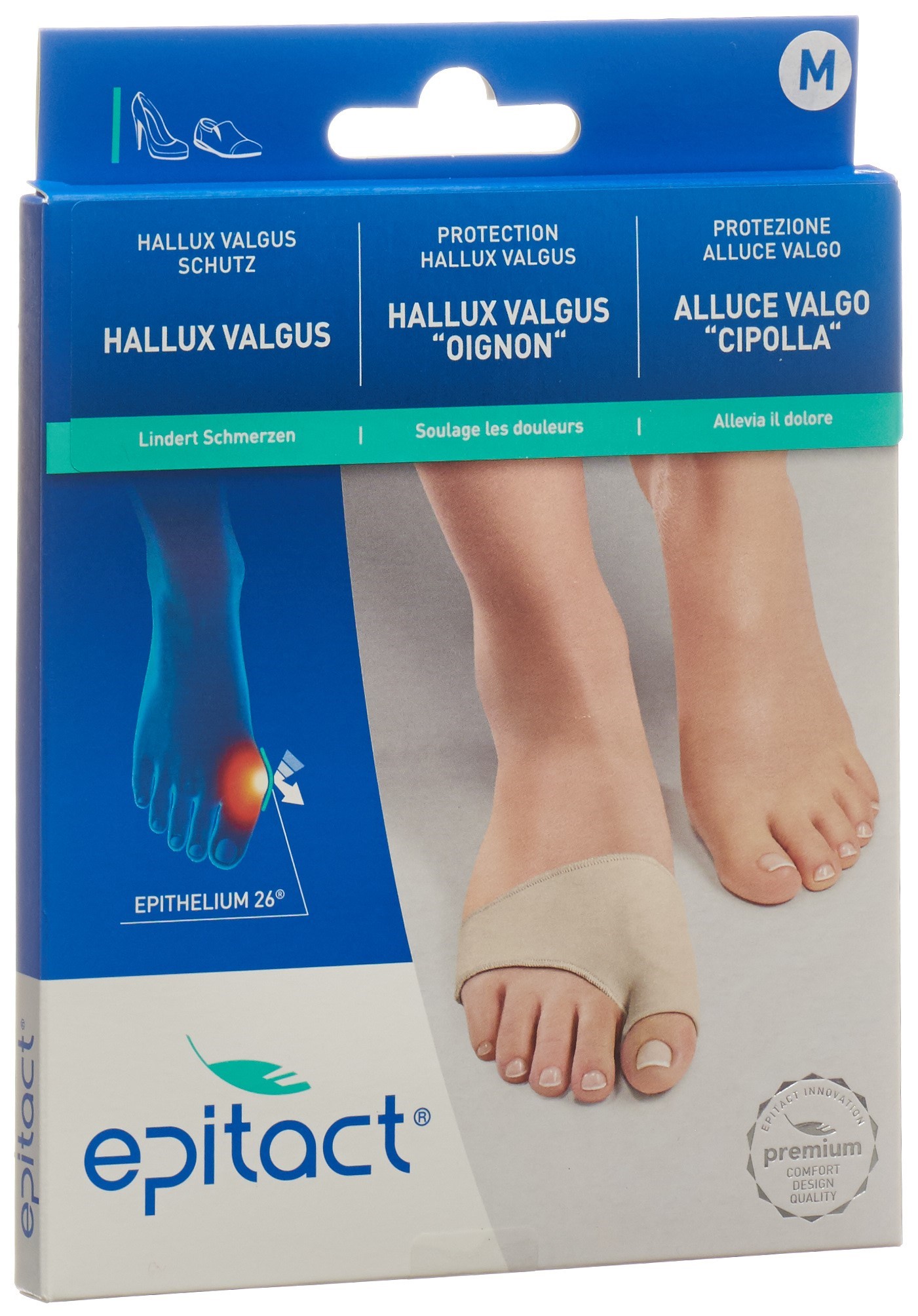 Epitact Schutz bei Hallux Valgus M 24-27cm