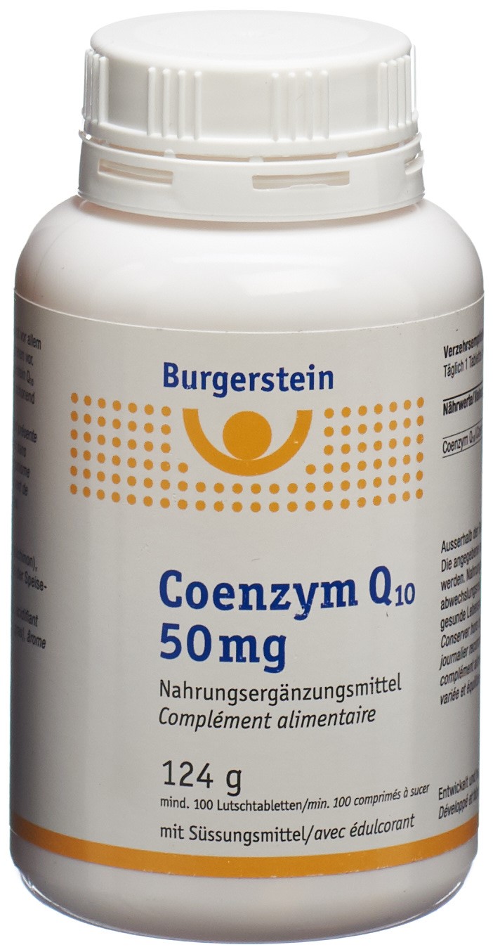 Burgerstein Coenzym Q10 Lutschtablette 50 mg