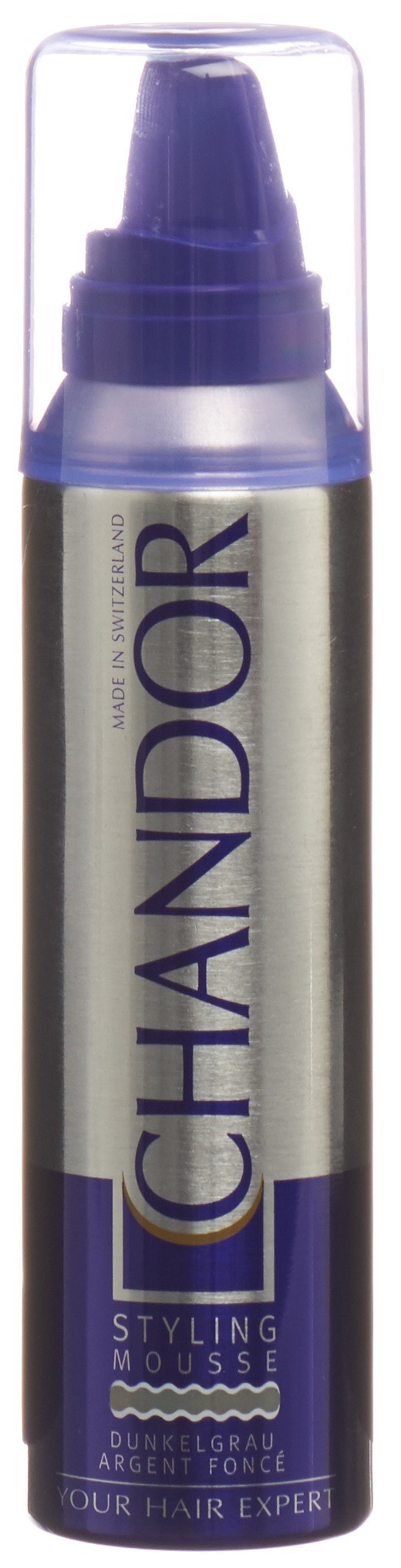 CHANDOR Styling Mousse Dunkelgrau