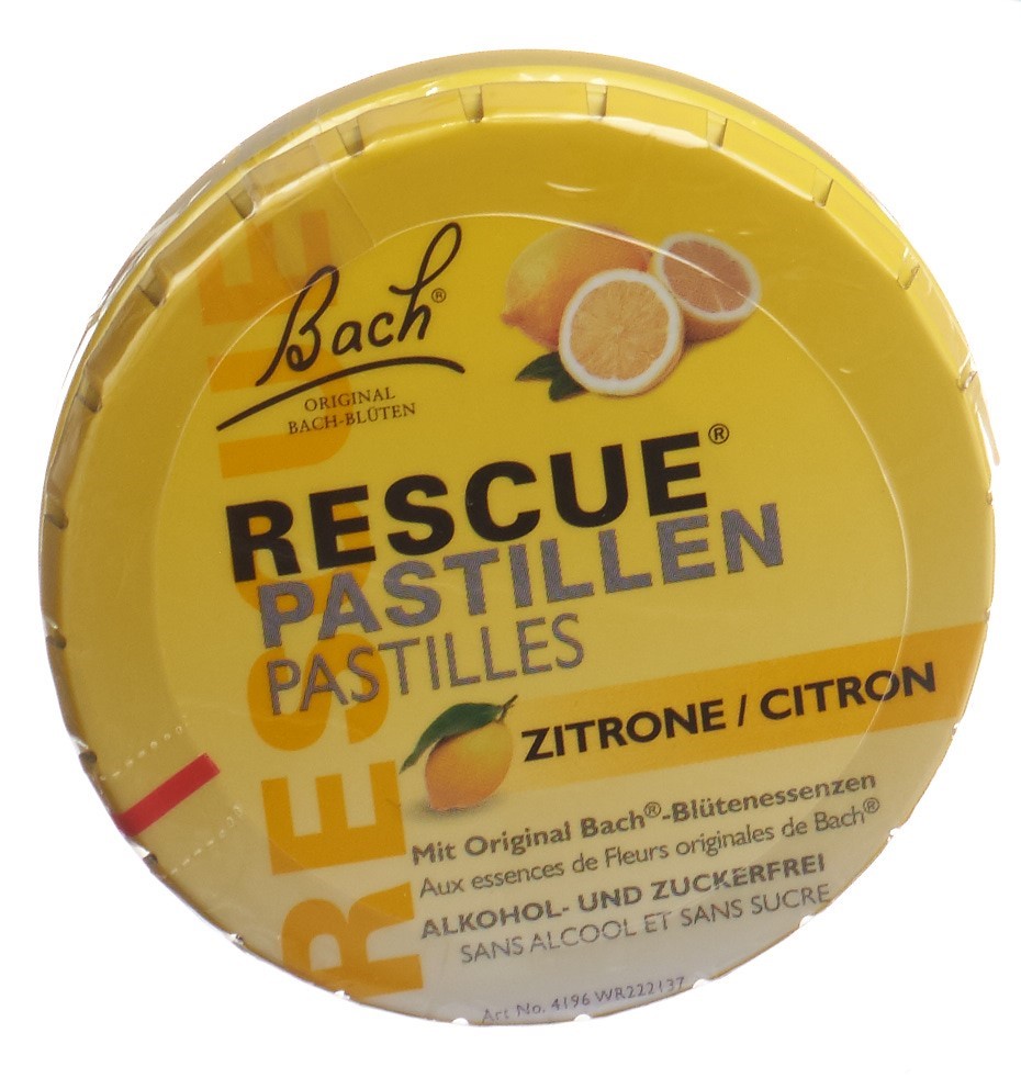 Bach Rescue Pastillen Zitrone