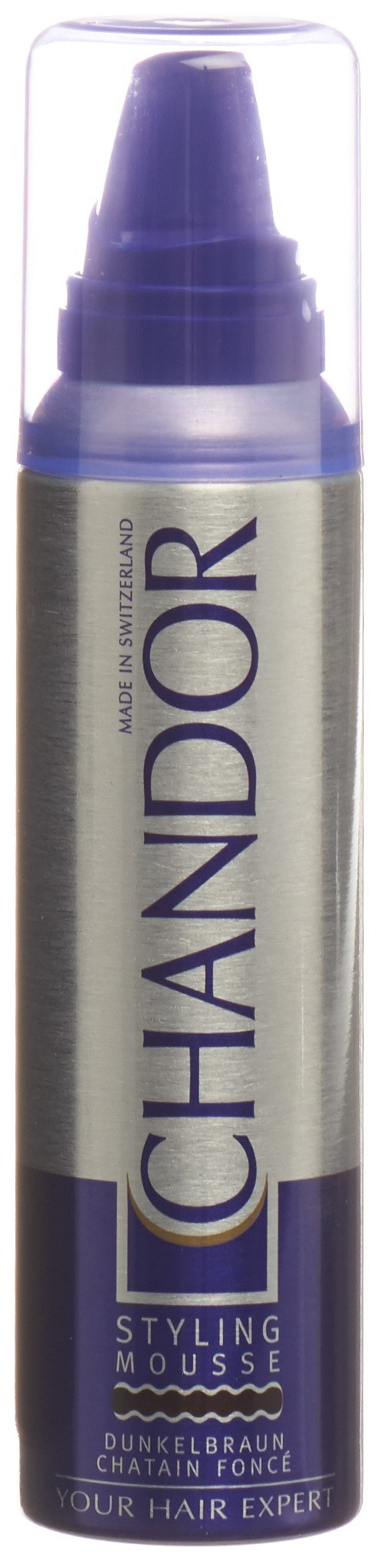 CHANDOR Styling Mousse Dunkelbraun