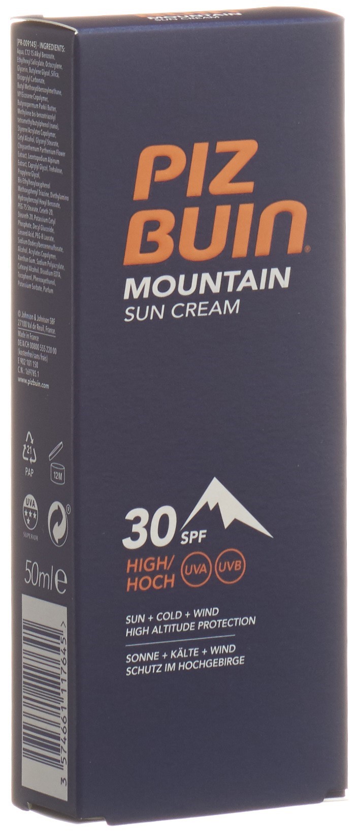 PIZ BUIN PIZ BUIN Mountain Cream SPF30