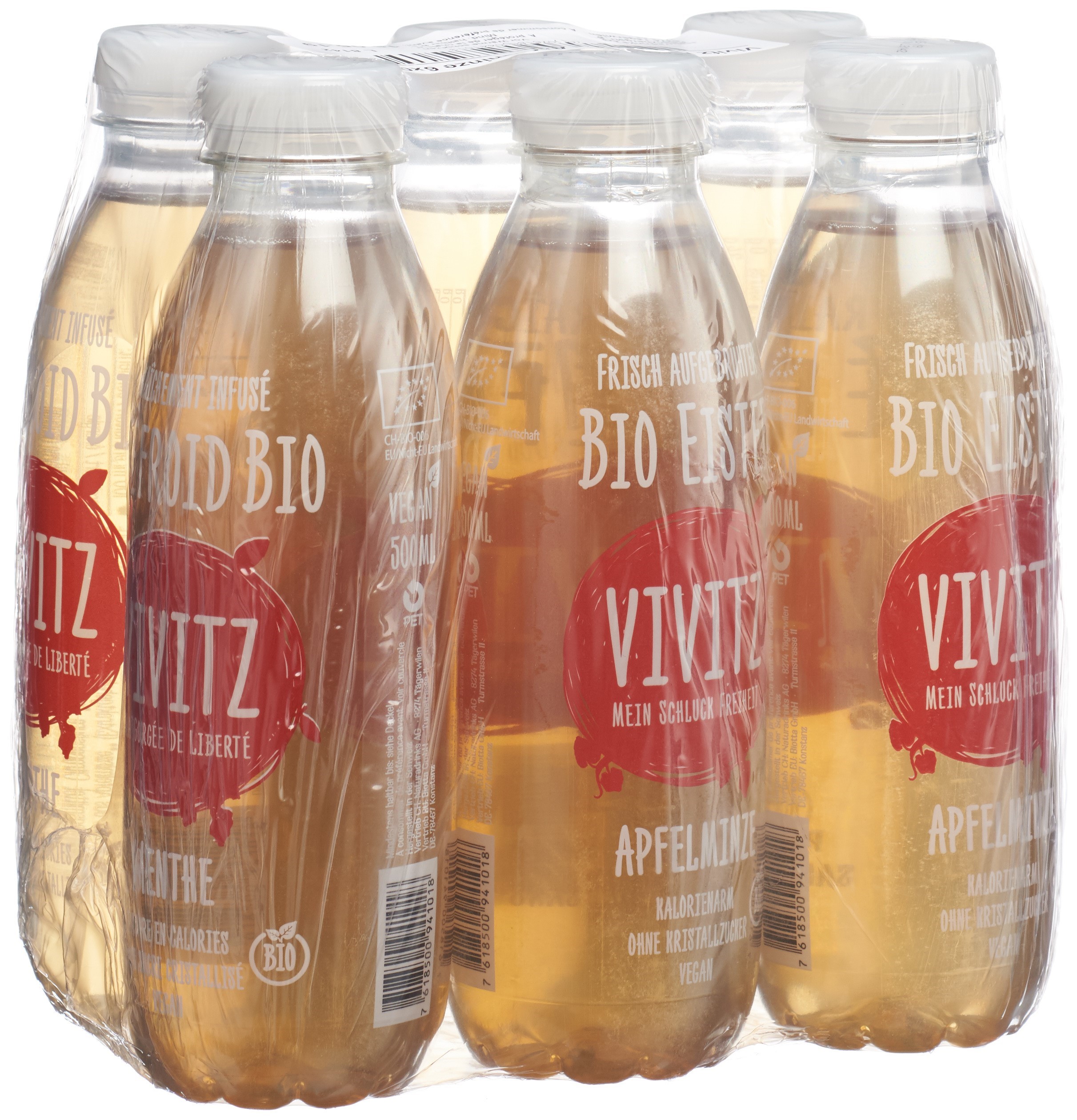 VIVITZ Bio Eistee Apfelminze