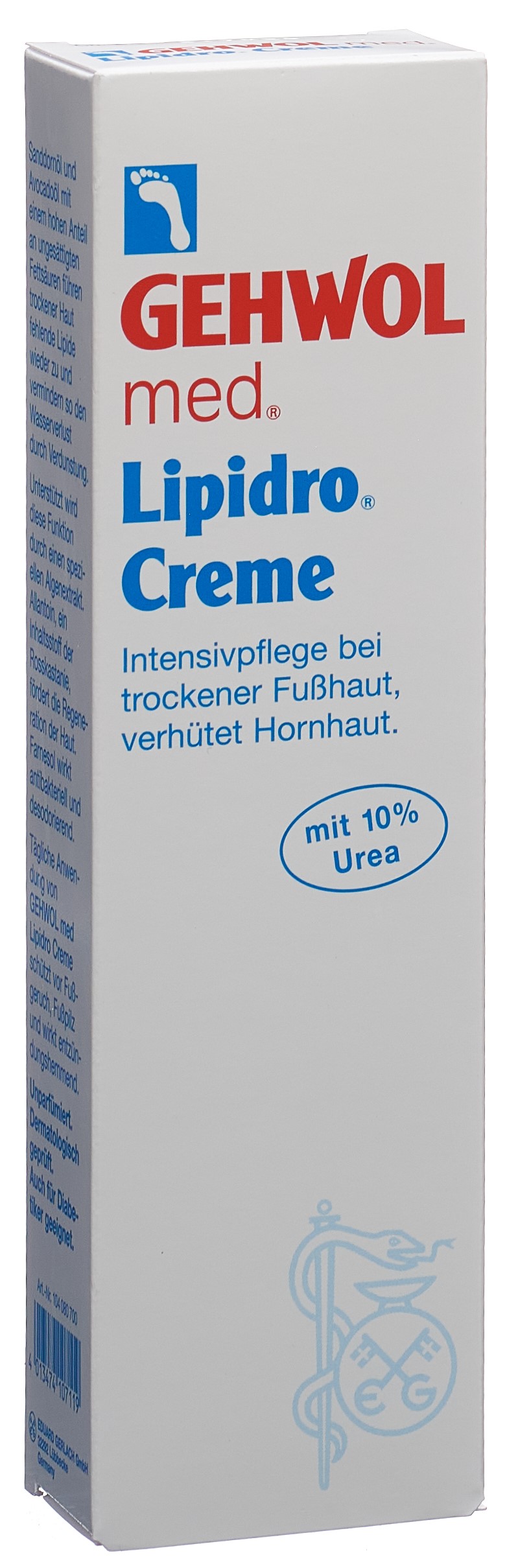GEHWOL med Lipidro-Creme mit 10% Urea