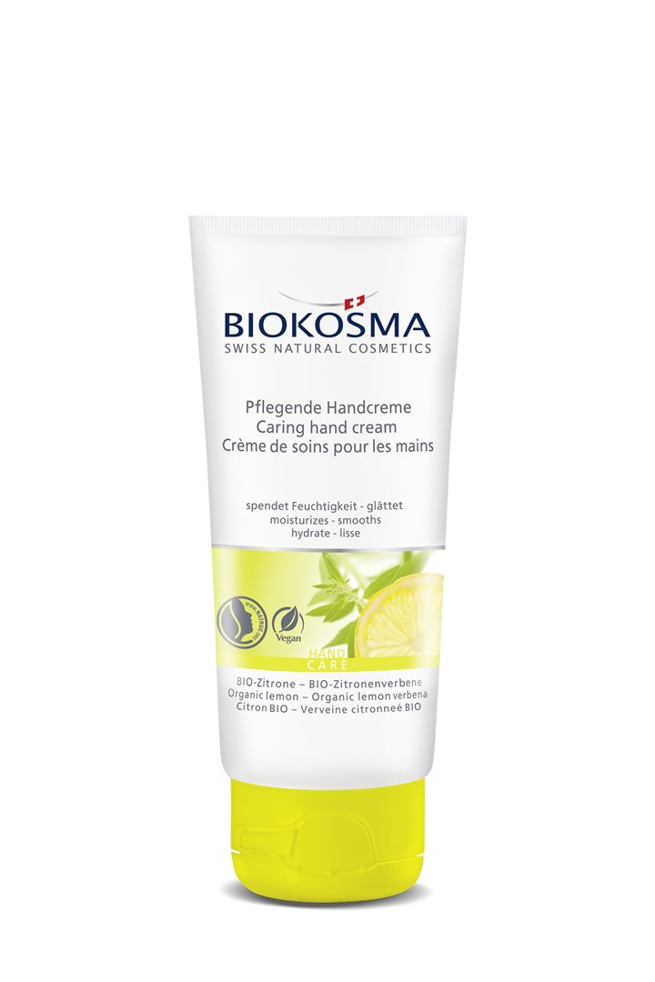 BIOKOSMA Handcreme Zitrone Zitronenverbene BIO