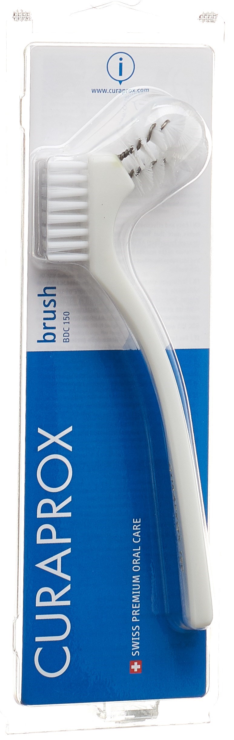 Curaprox BDC 150 Prothesenbürste weiss