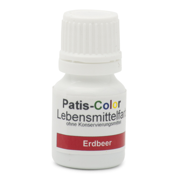 Patis-Color Lebensmittelfarbe erdbeerrot