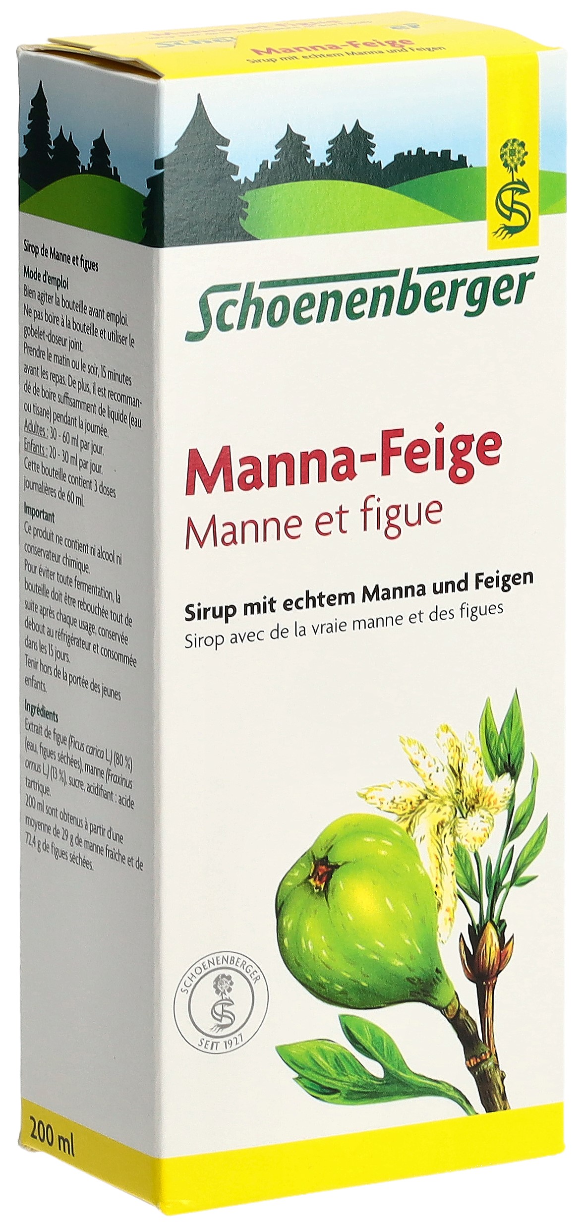 Schoenenberger Manna-Feige Sirup