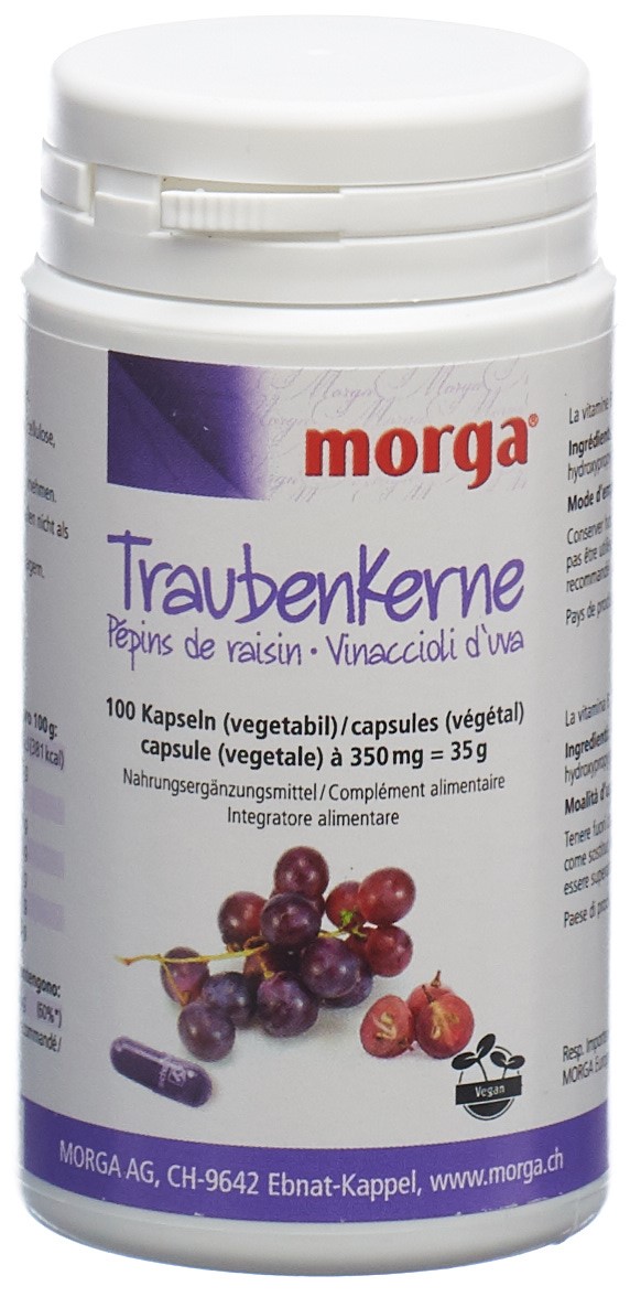morga Traubenkerne Vegicaps