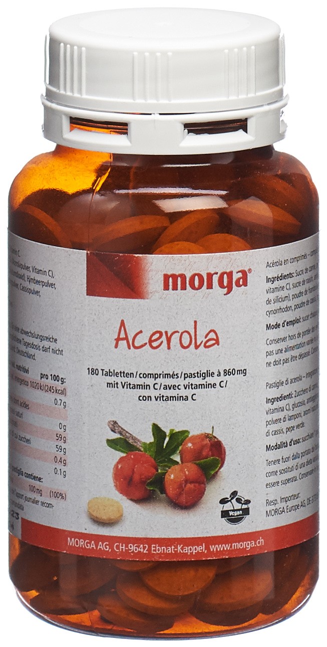 morga Acerola Tablette 80 mg Vitamin C