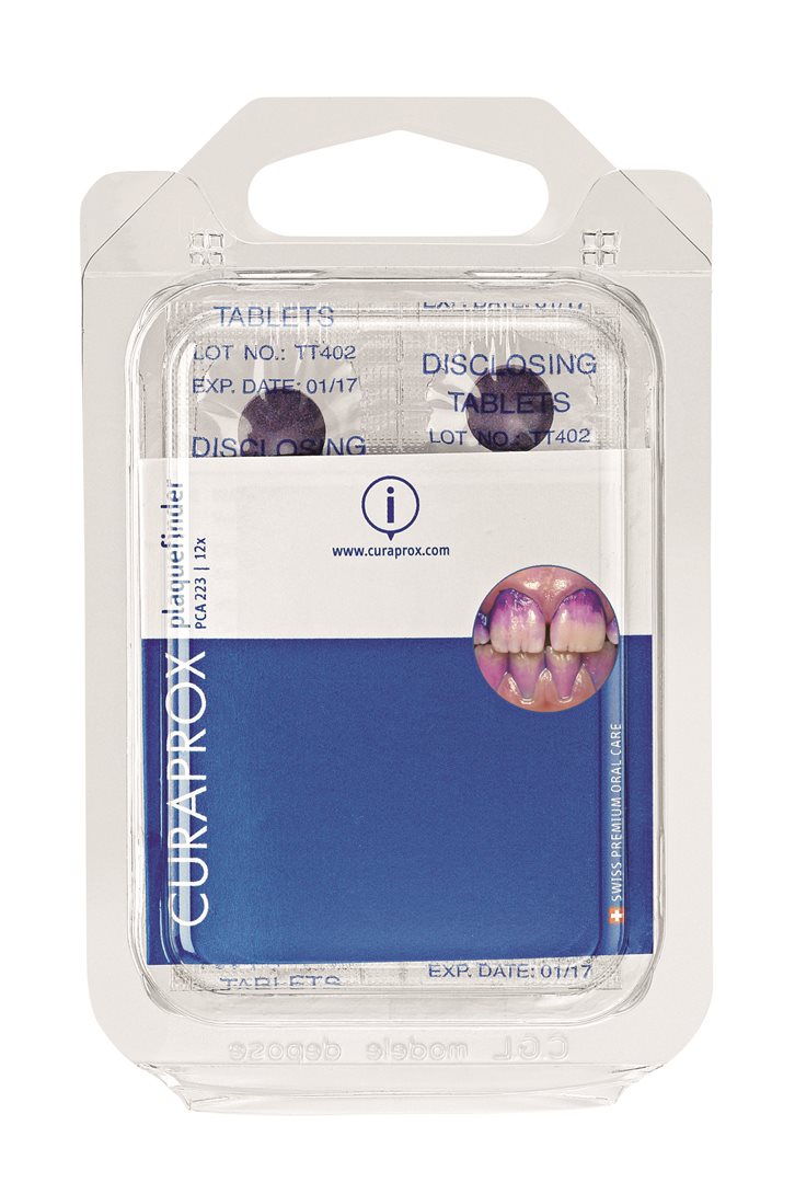Curaprox PCA 223 Plaquesearch Anfärbetabletten