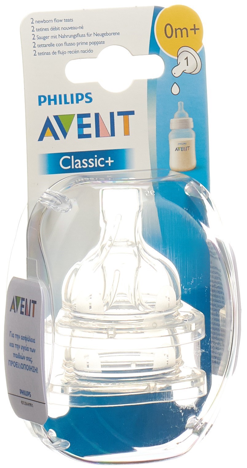 Philips Avent Klassik-Sauger 1 Loch