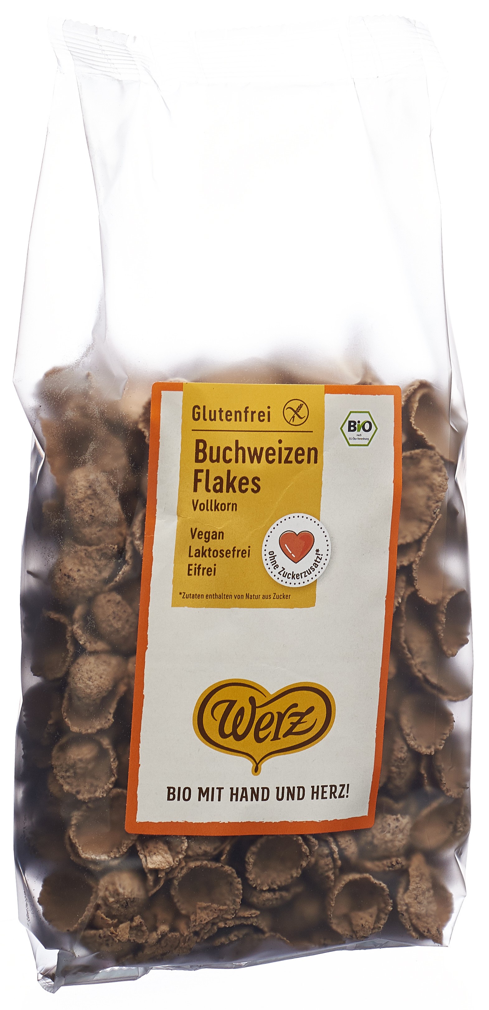 Werz Buchweizen Vollkorn Flakes glutenfrei