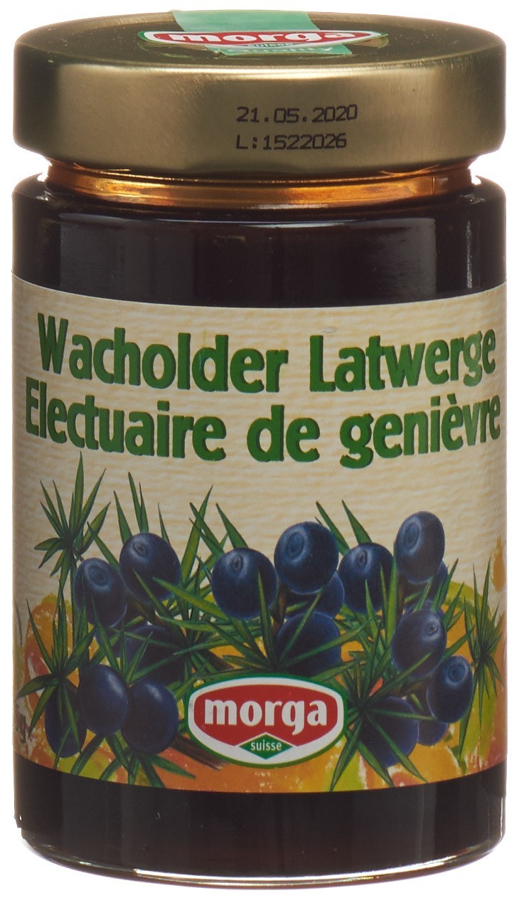 morga Konfitüre Wacholder Latwerge