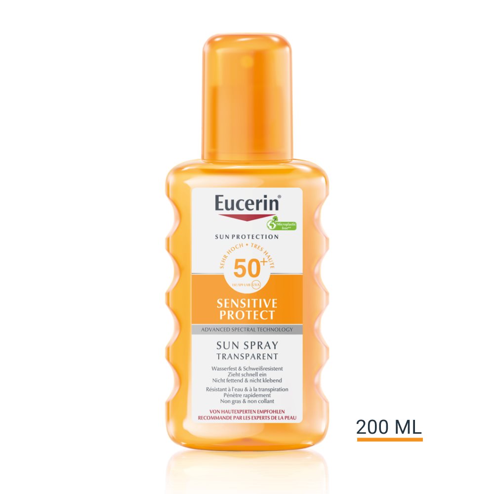 Eucerin SUN Body Sensitive Protect transparent LSF50