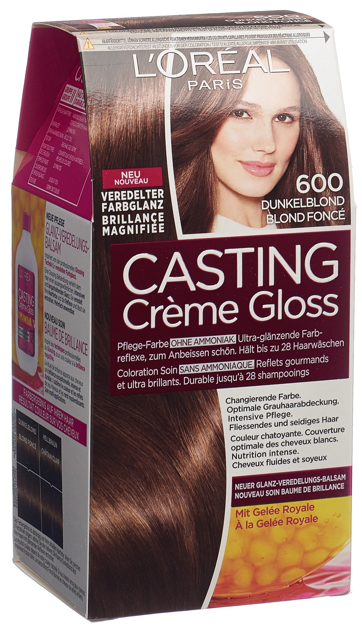 L'ORÉAL PARIS L'ORÉAL PARIS CASTING CRÈME GLOSS Creme 600 dunkelblond