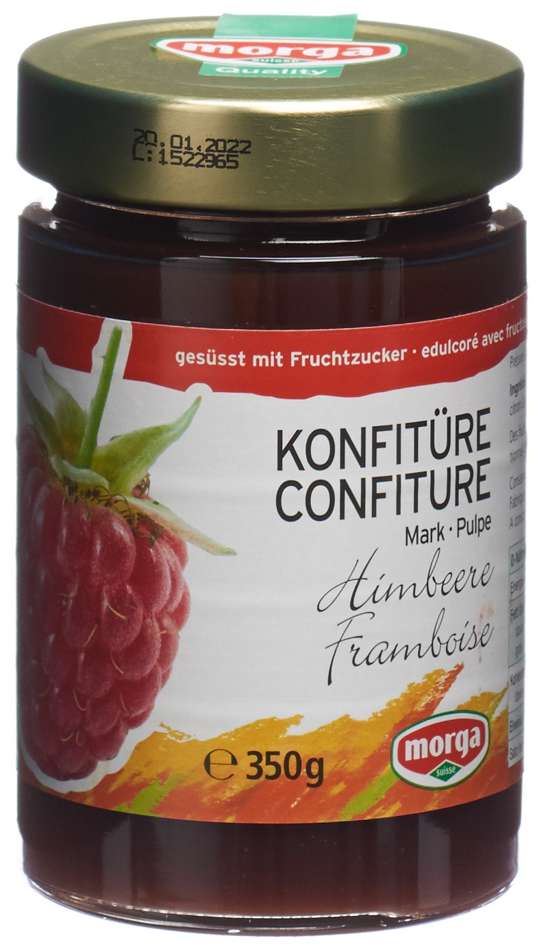 morga Konfitüre Himbeermark mit Fruchtzucker