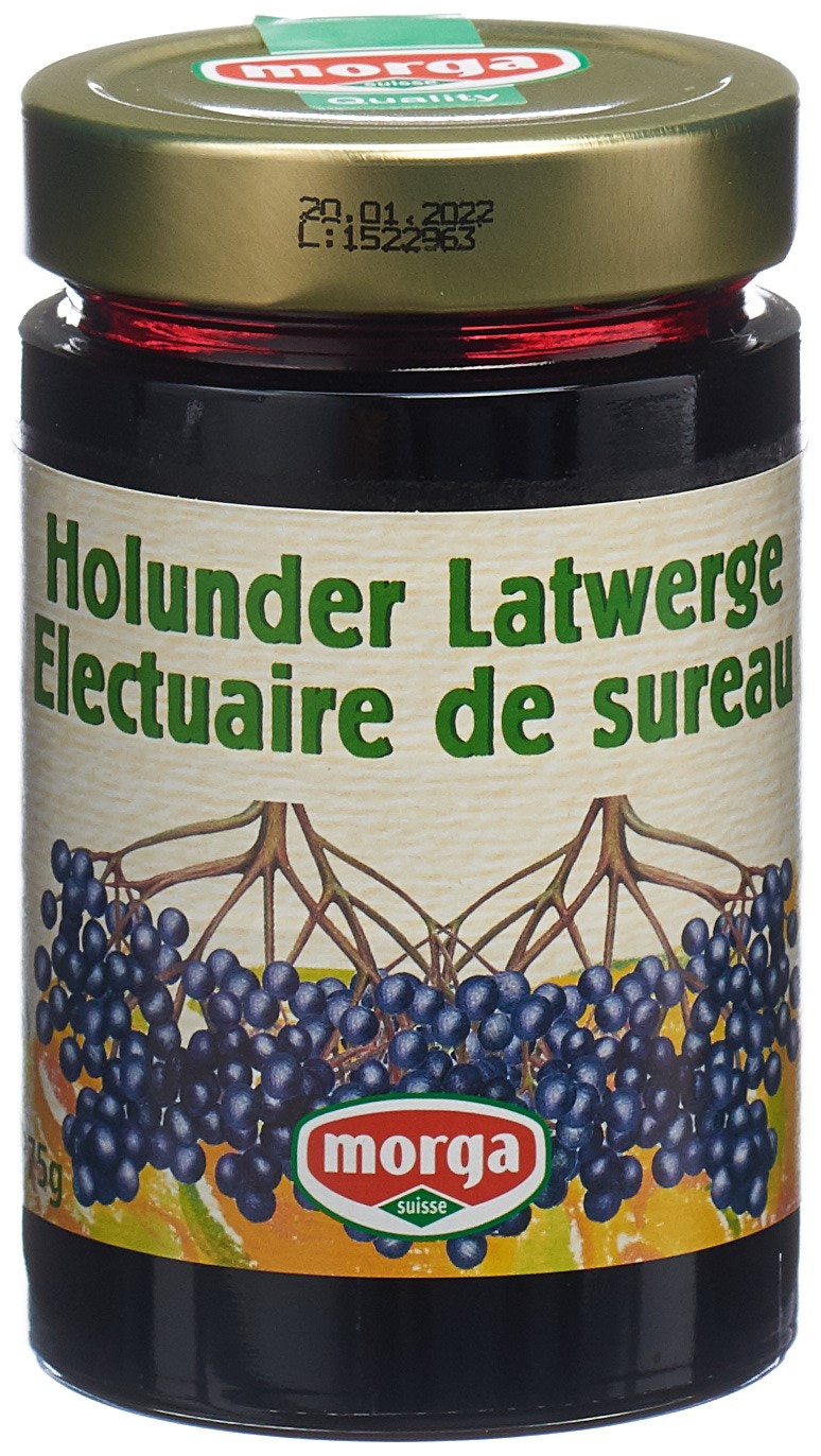 morga Konfitüre Holunder Latwerge