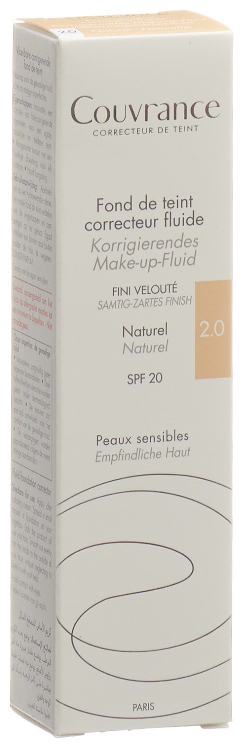 Avène Couvrance Fluid Natural 2.0