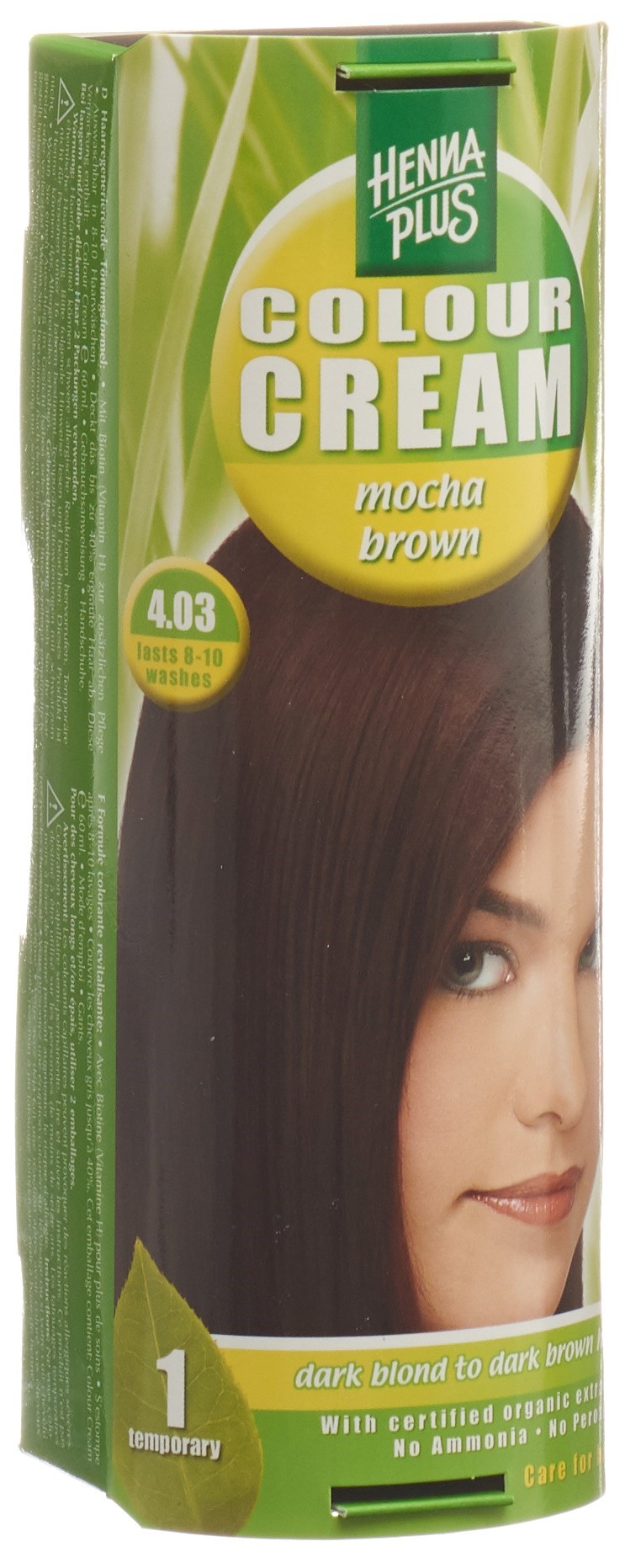 HENNA PLUS Colour Cream 4.03 mocca braun 60 ml kaufen bei BENU