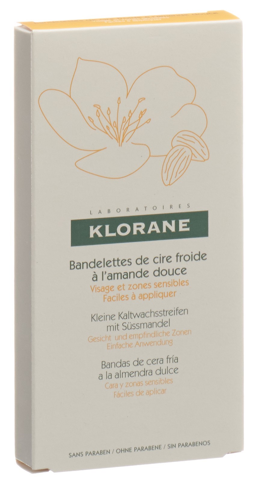 Klorane Enthaarungsstreifen Gesicht