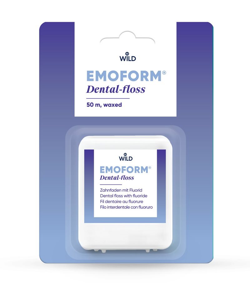 Emoform Zahnfaden gewachst 50m