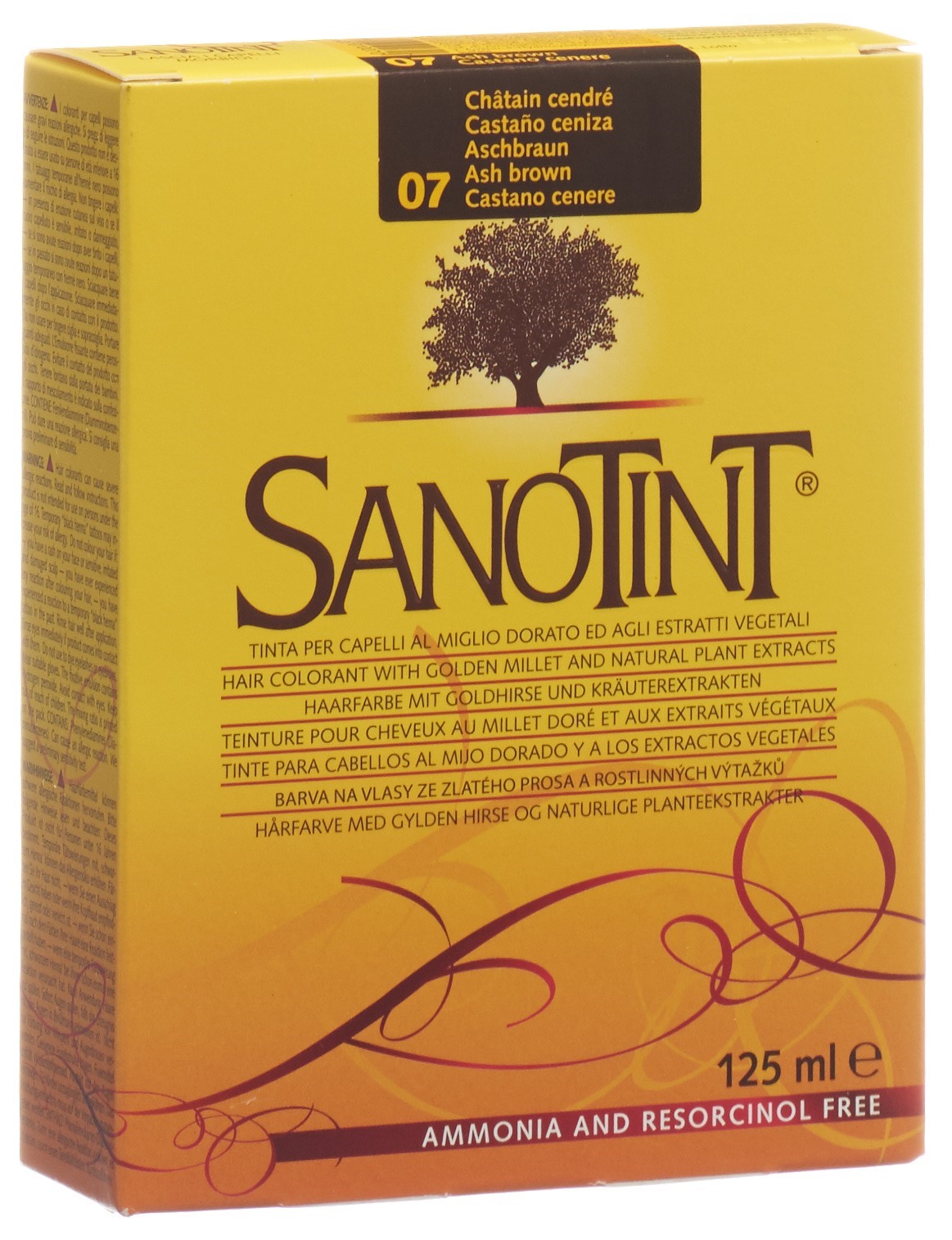 SANOTINT Classic Haarfarbe 07 aschbraun