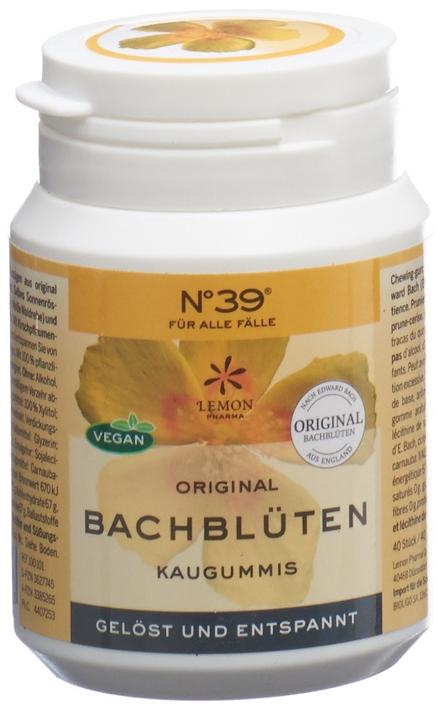 LEMON PHARMA Dr Bach Kaugummi Notfall